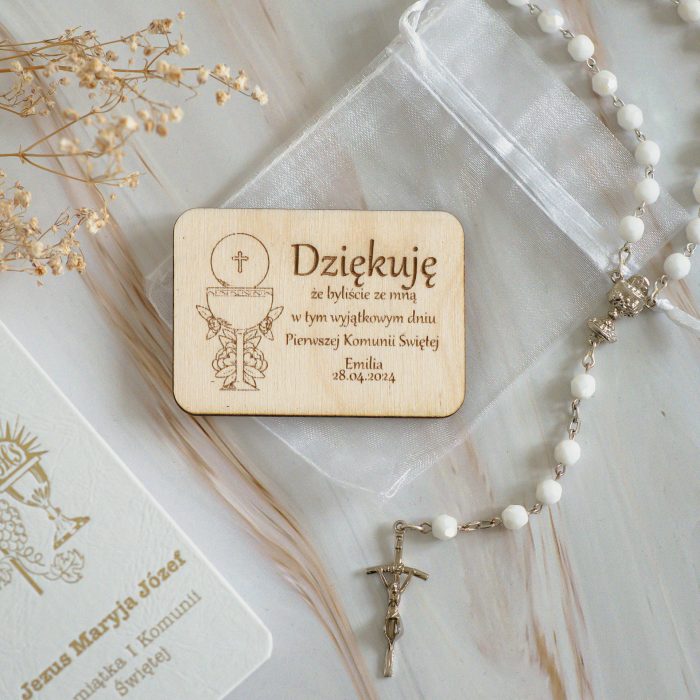 Personalizowane Magnesy - Podziękowanie dla Gości - Hostia