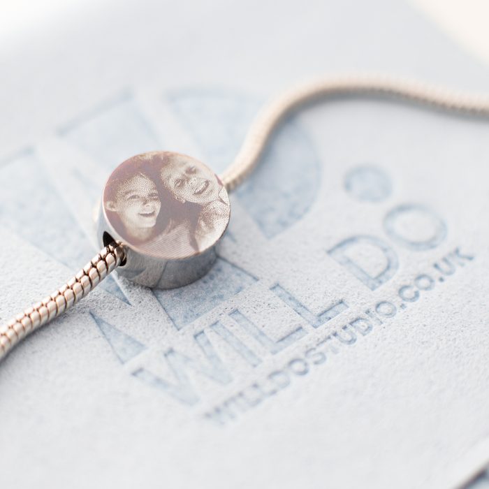 Stainless Steel Photo Charm