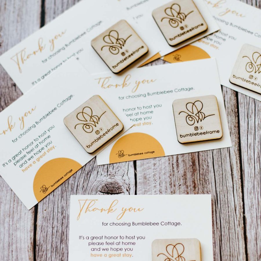 Personalised welcome card gift for Airbnb - Image 2