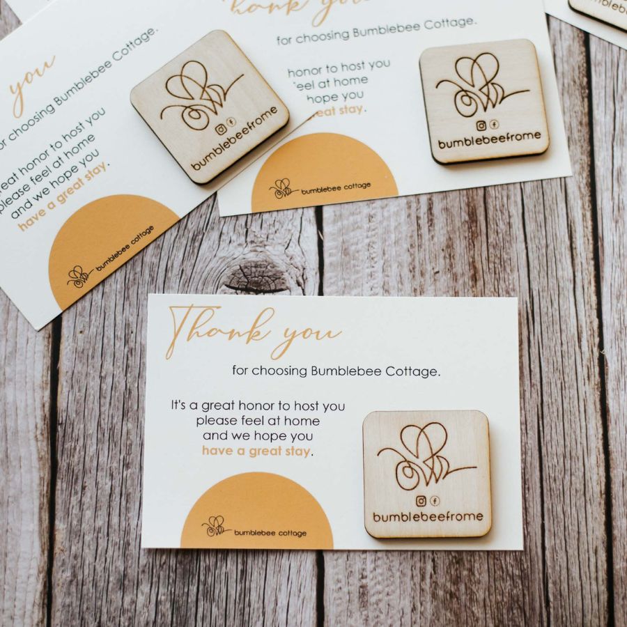 Personalised welcome card gift for Airbnb - Image 3