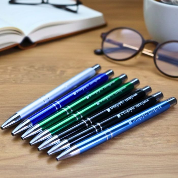 Długopis szczęścia z symbolem koniczynki