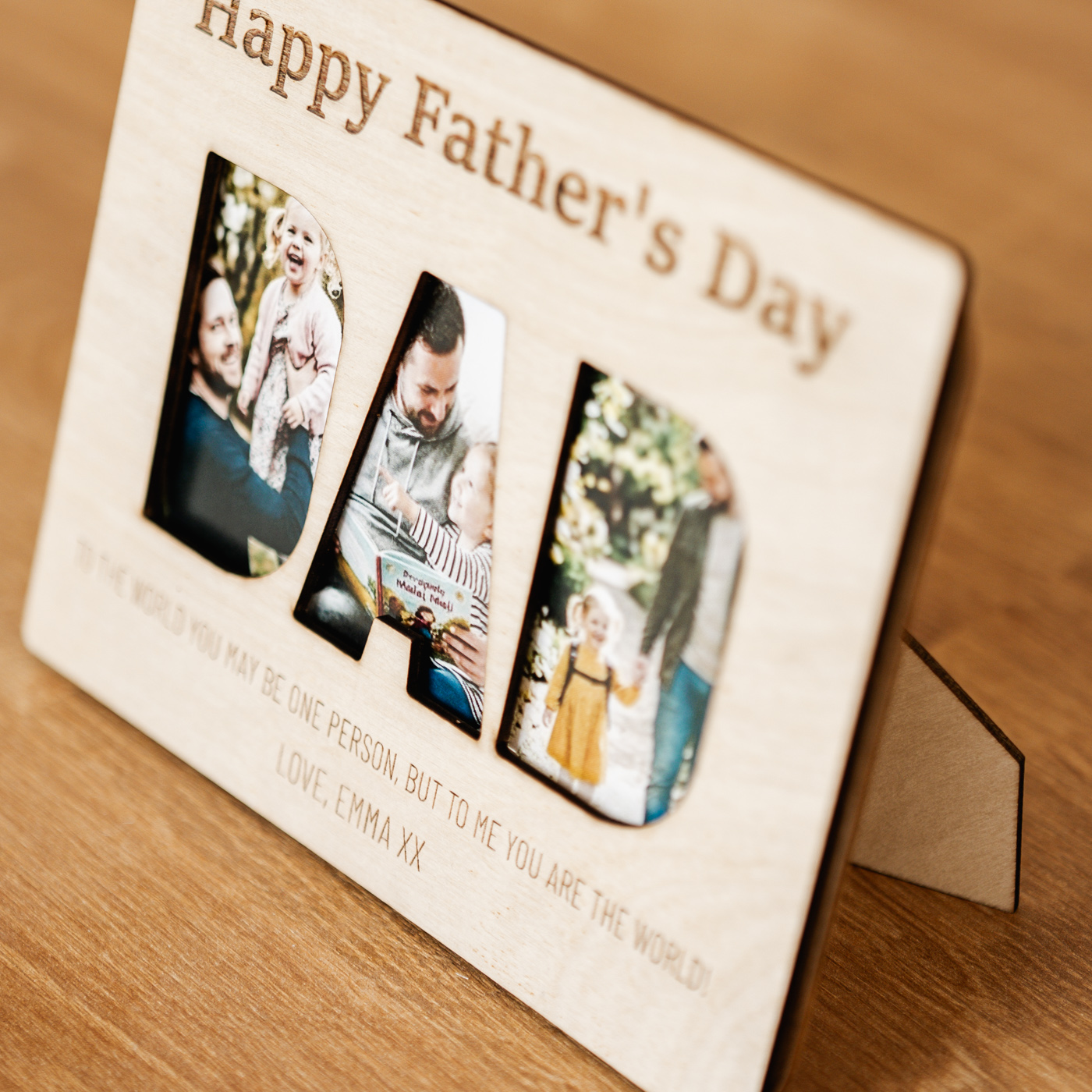 Personalised Dad Photo Frame - Image 3
