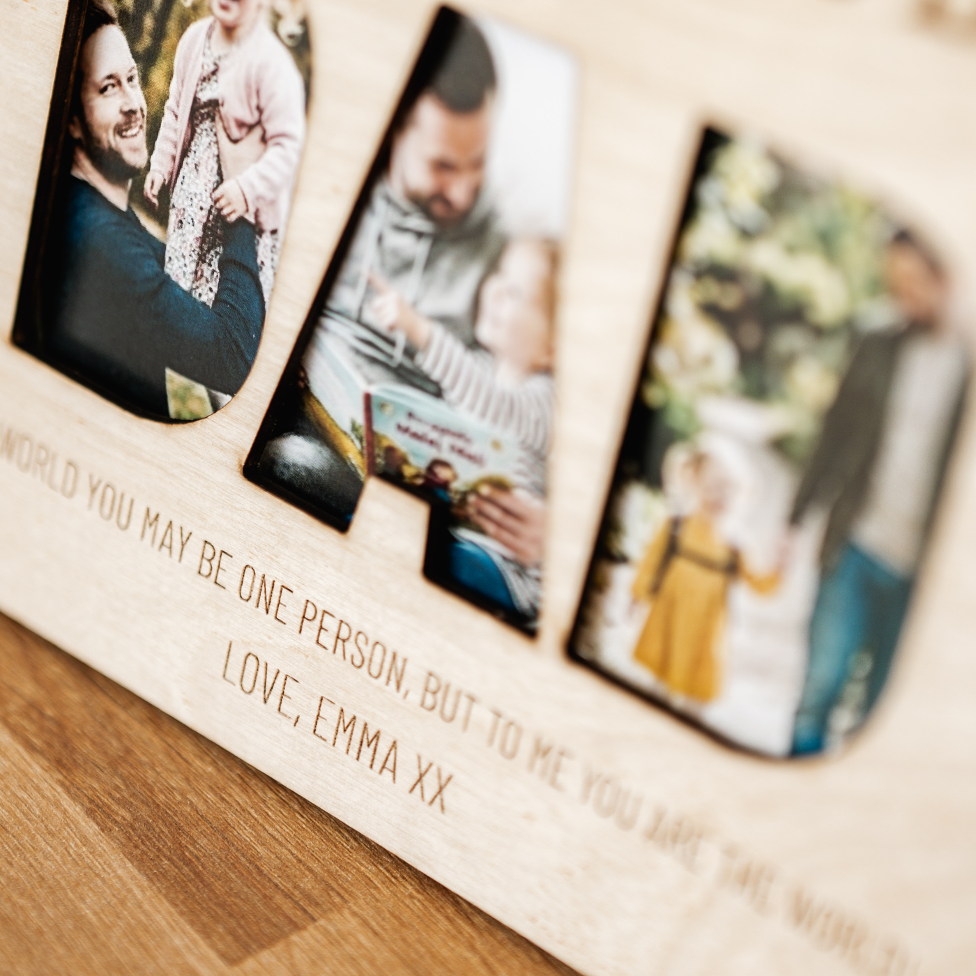 Personalised Dad Photo Frame - Image 6