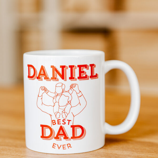 Personalised Father’s Day Mug Best Dad Ever