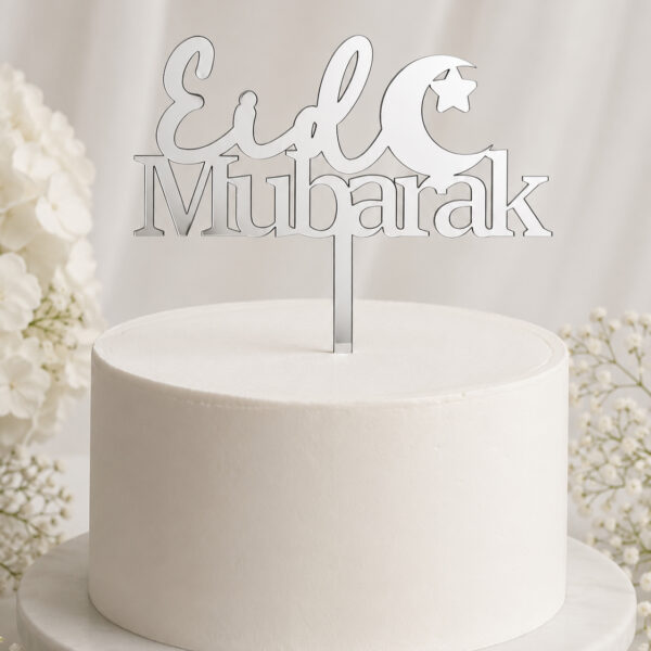 Cake Topper Eid Mubarak