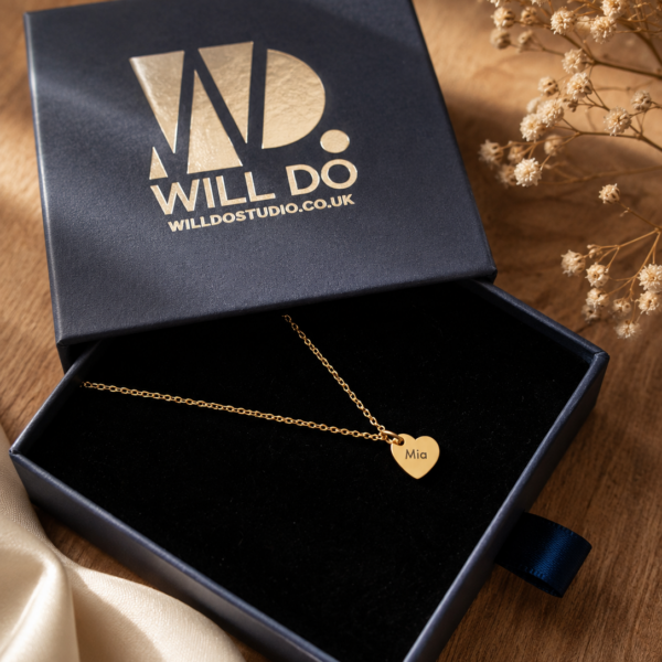 Personalised Heart Necklace