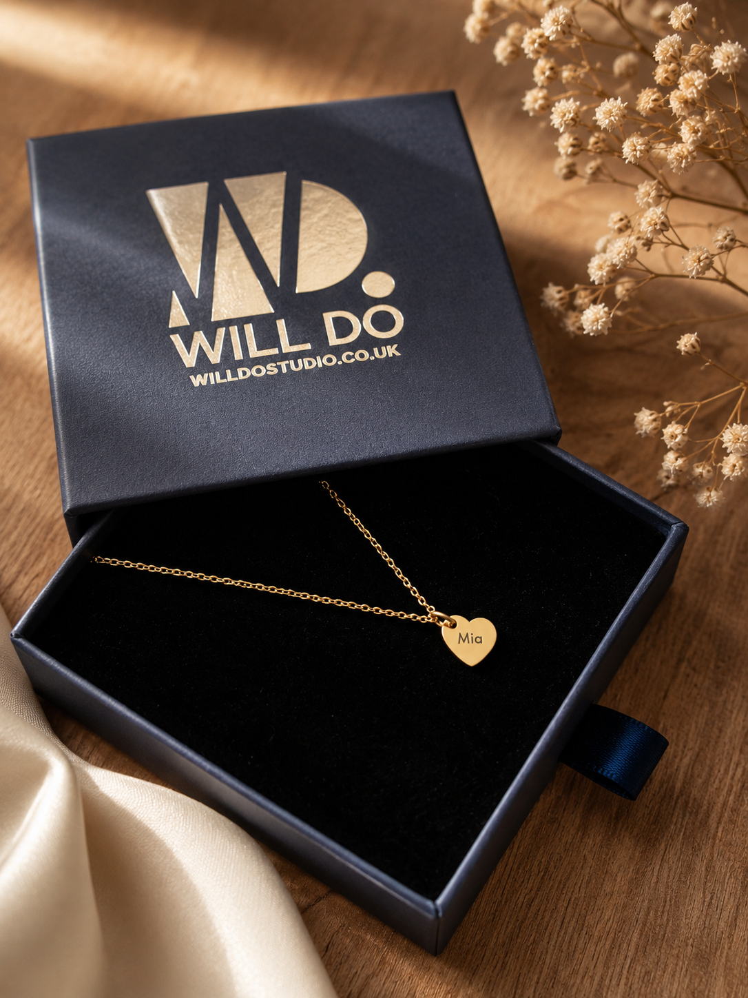 Personalised Heart Necklace