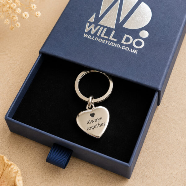 Heart Urn Keyring for Ashes
