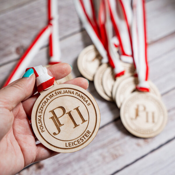 Custom Wooden Medals with Engraving