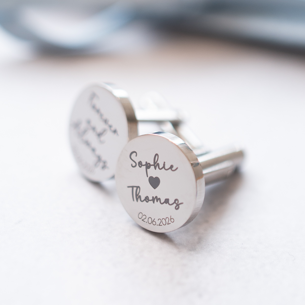 Personalised Stainless Steel Cufflinks - Image 4