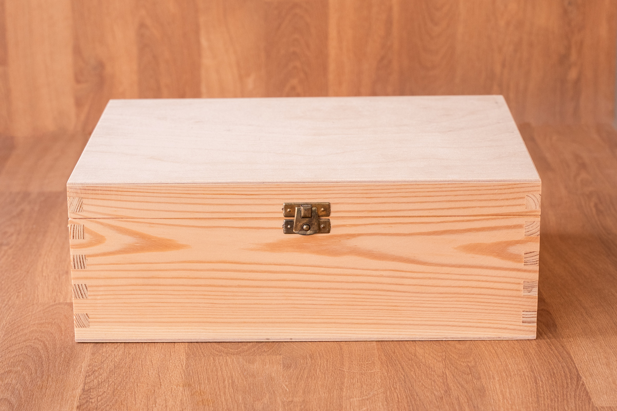 Solid Pine Wooden Boxes for Crafters - Image 6