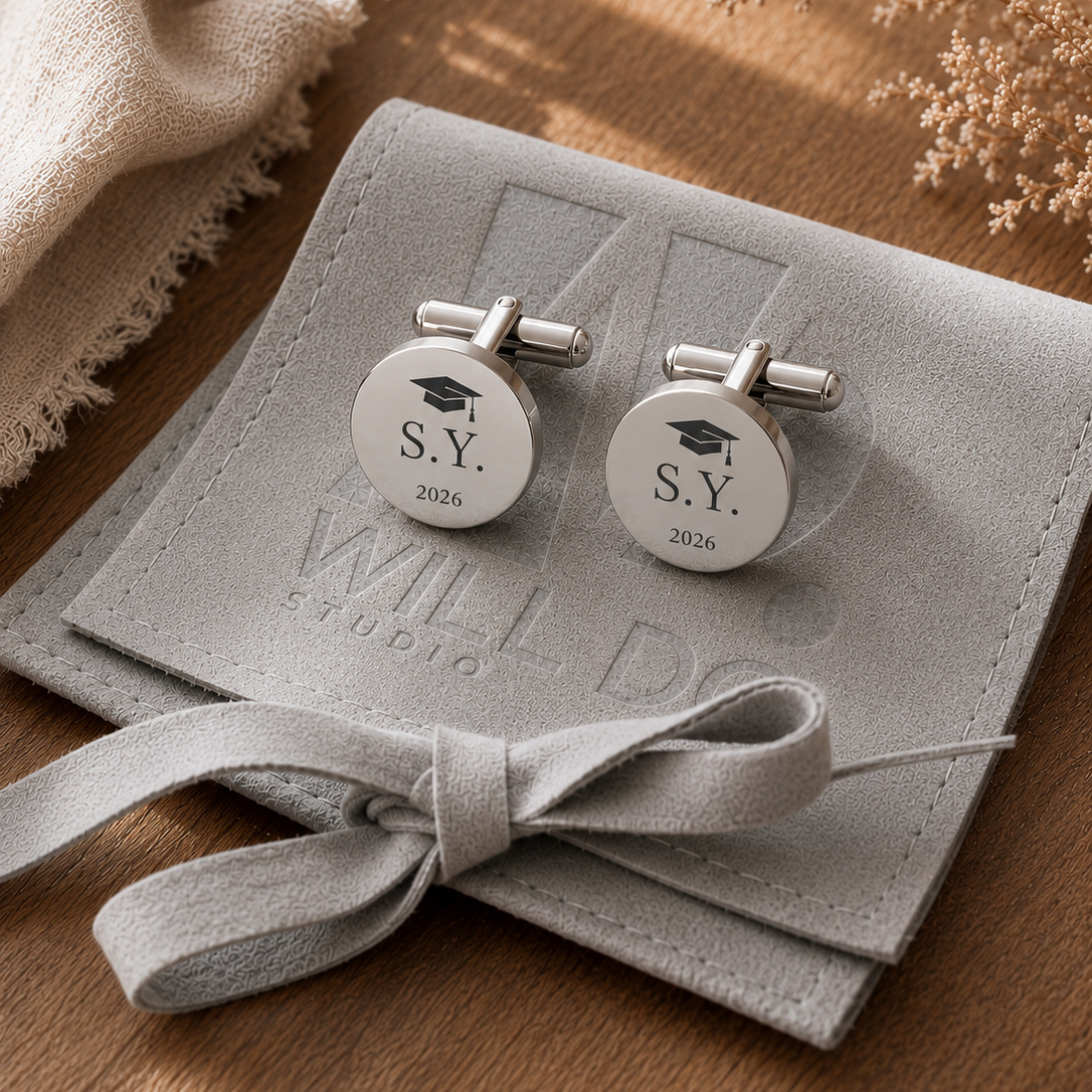 Personalised Graduation Cufflinks - Image 3
