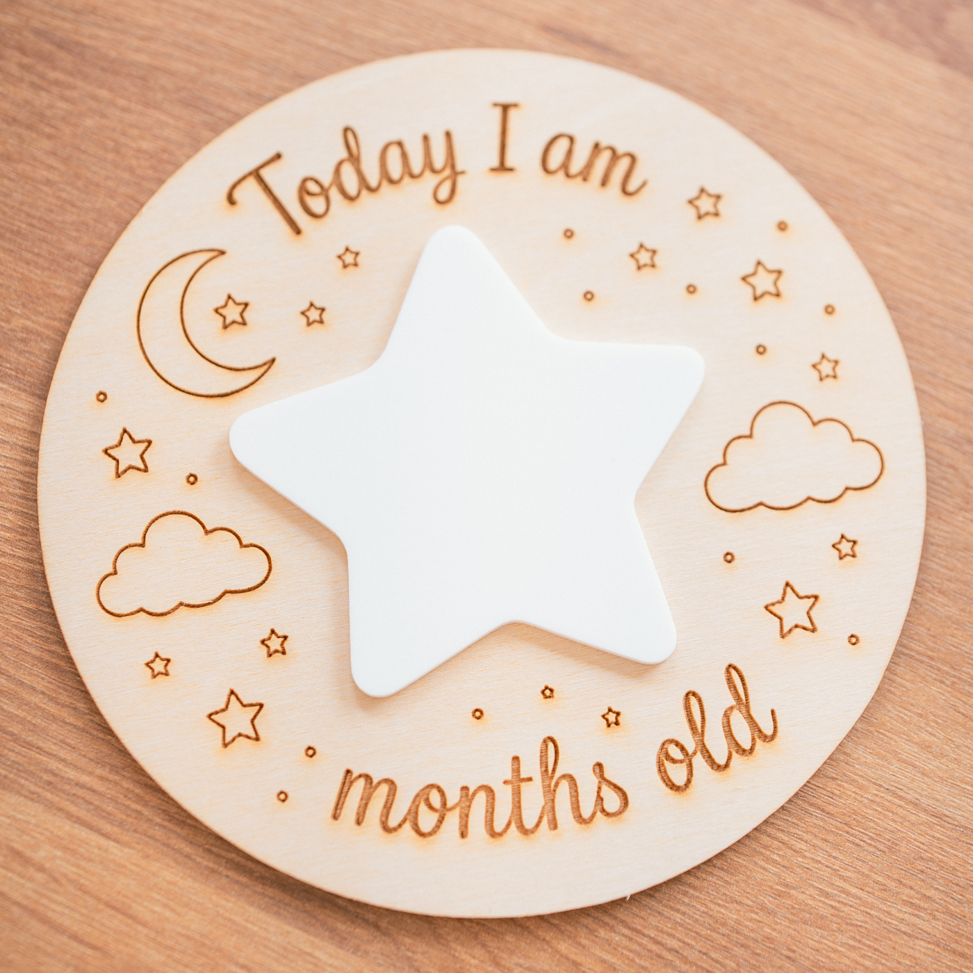 Reusable Baby Milestone Plaque - Image 2