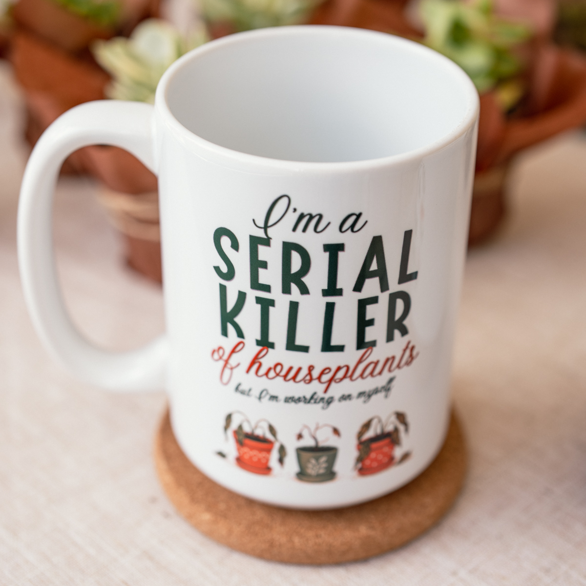 Funny Houseplant Killer Mug - Image 4