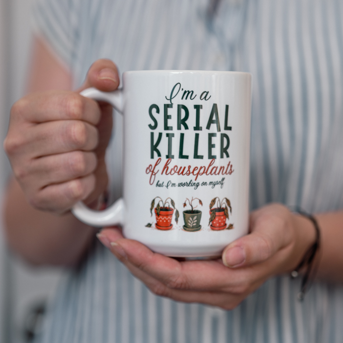 Funny Houseplant Killer Mug - Image 2