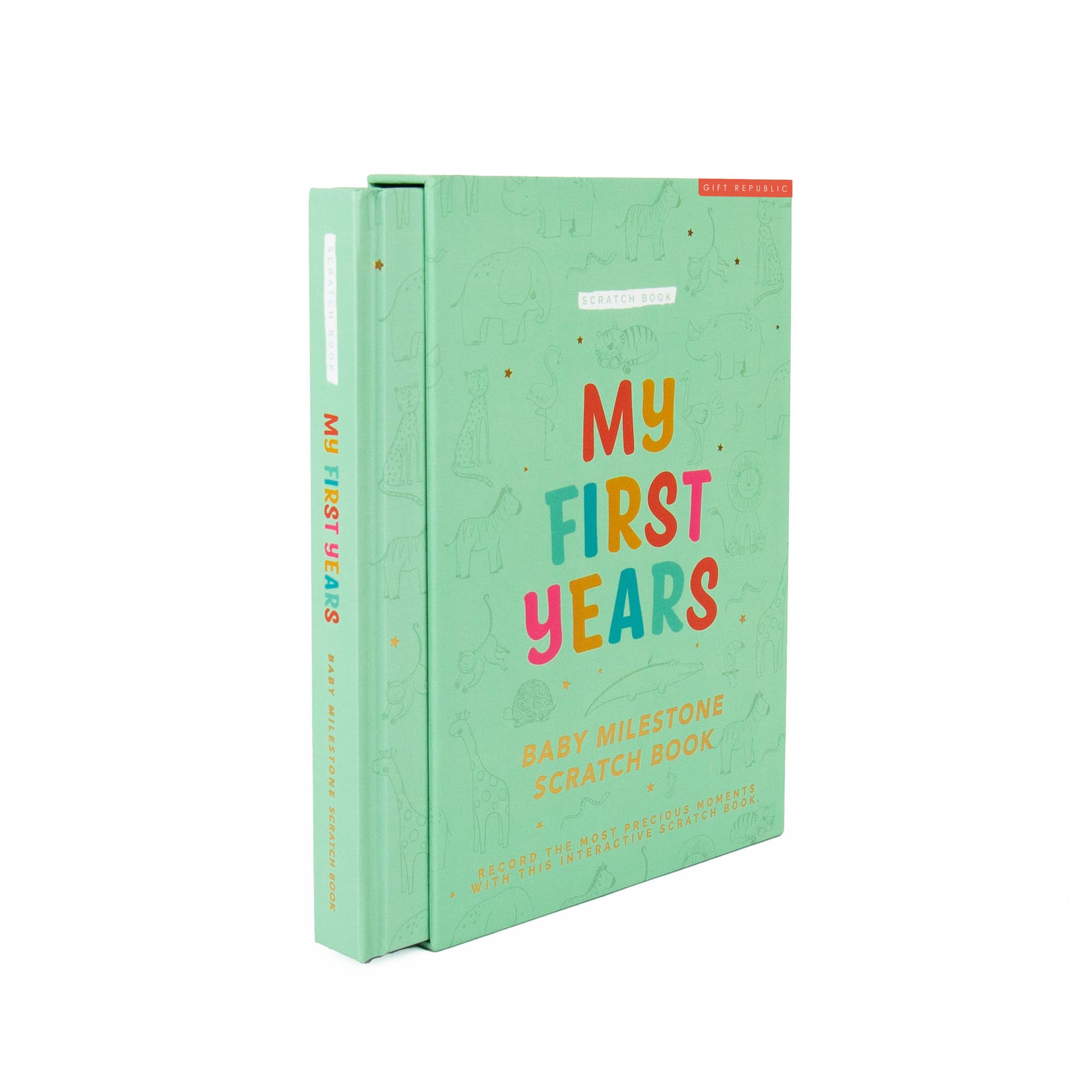 My First Years - 100 Baby Milestone Scratch Book