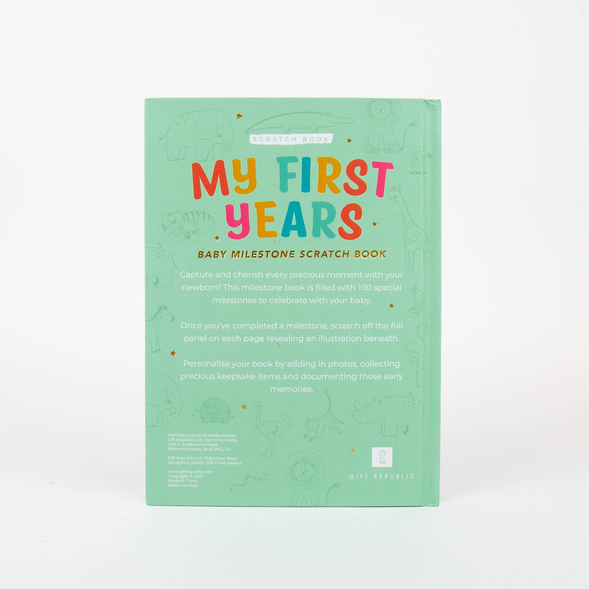 My First Years - 100 Baby Milestone Scratch Book - Image 2
