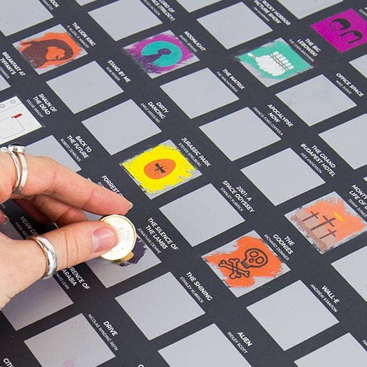100 Movies Bucket List Scratch-Off Poster - A2 - Image 3