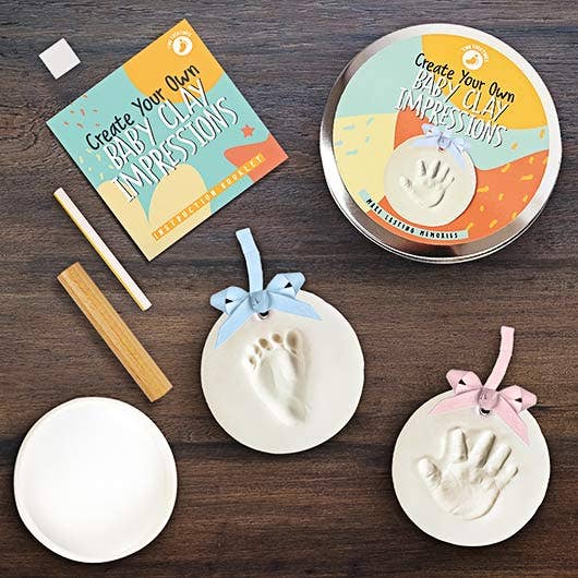 Baby Clay Hand or Footprint Impression Kit