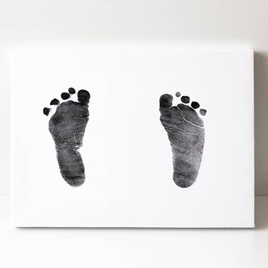 Baby Prints on Canvas Hand and Footprint Kit - Image 2